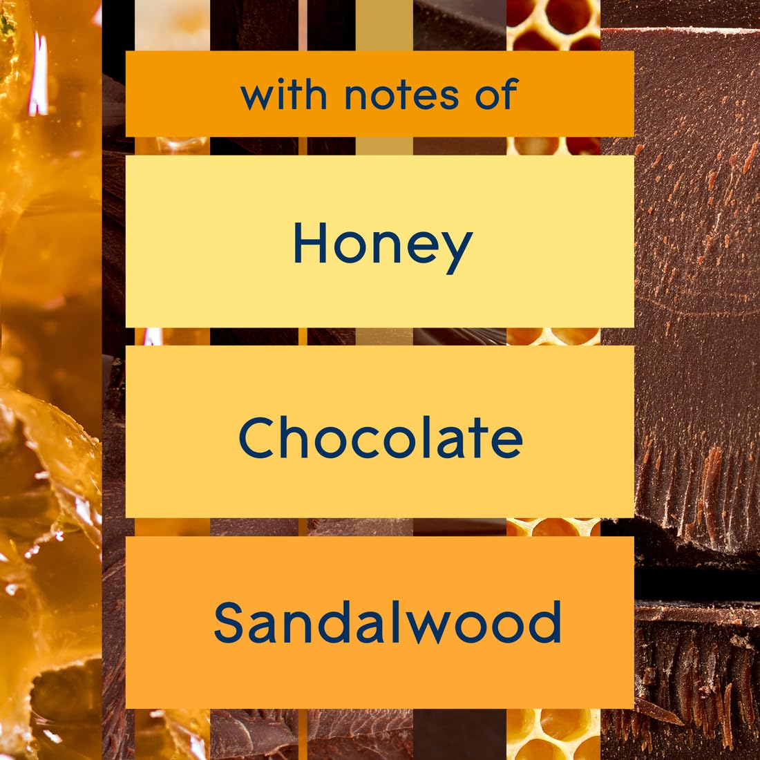 Glade Jar Candle, Scented Candle Infused with Essential Oils, Honey & Chocolate, Pack of 6 (6 x 120g), Packaging May Vary