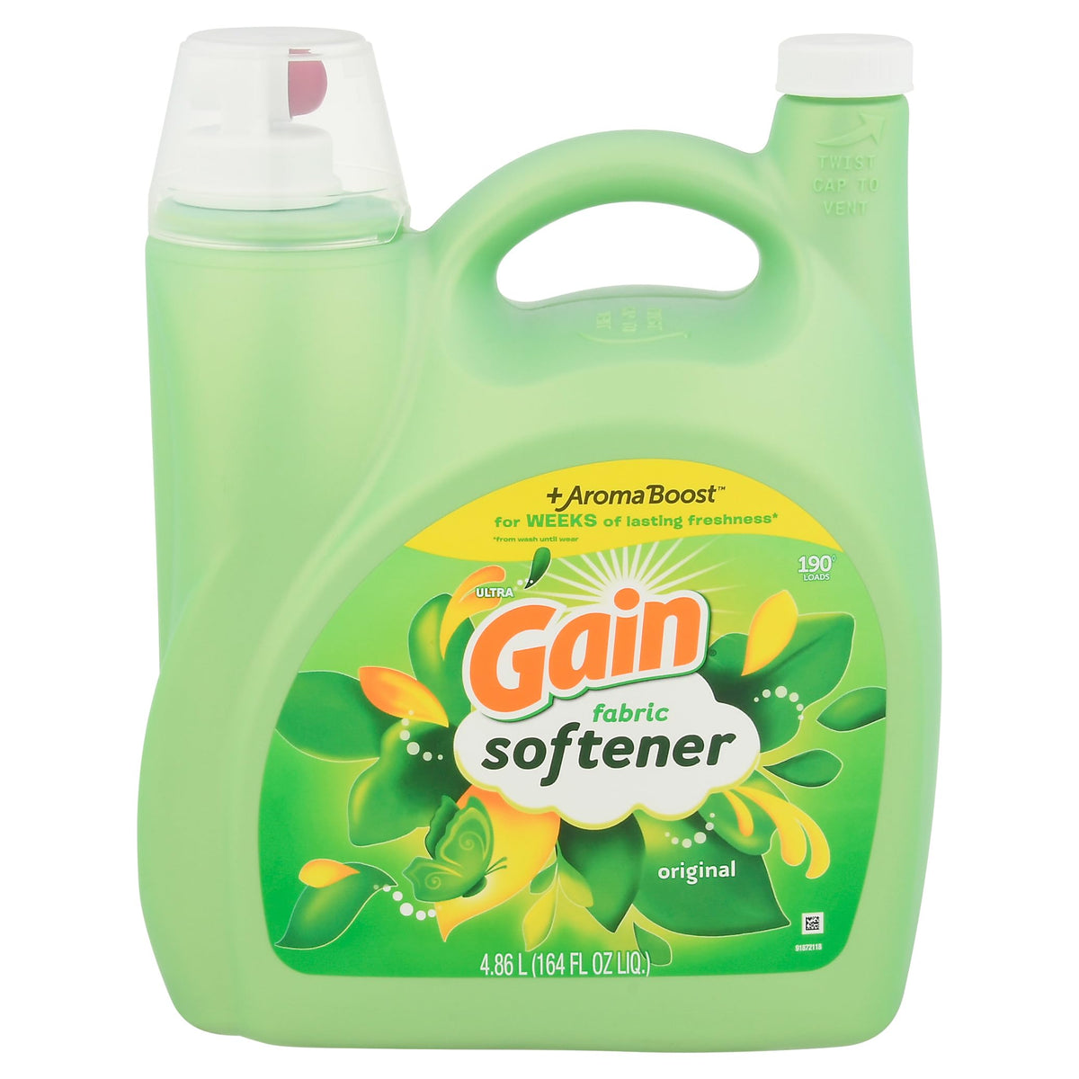 Gain, Fabric Softener Original, 164 Fl Oz