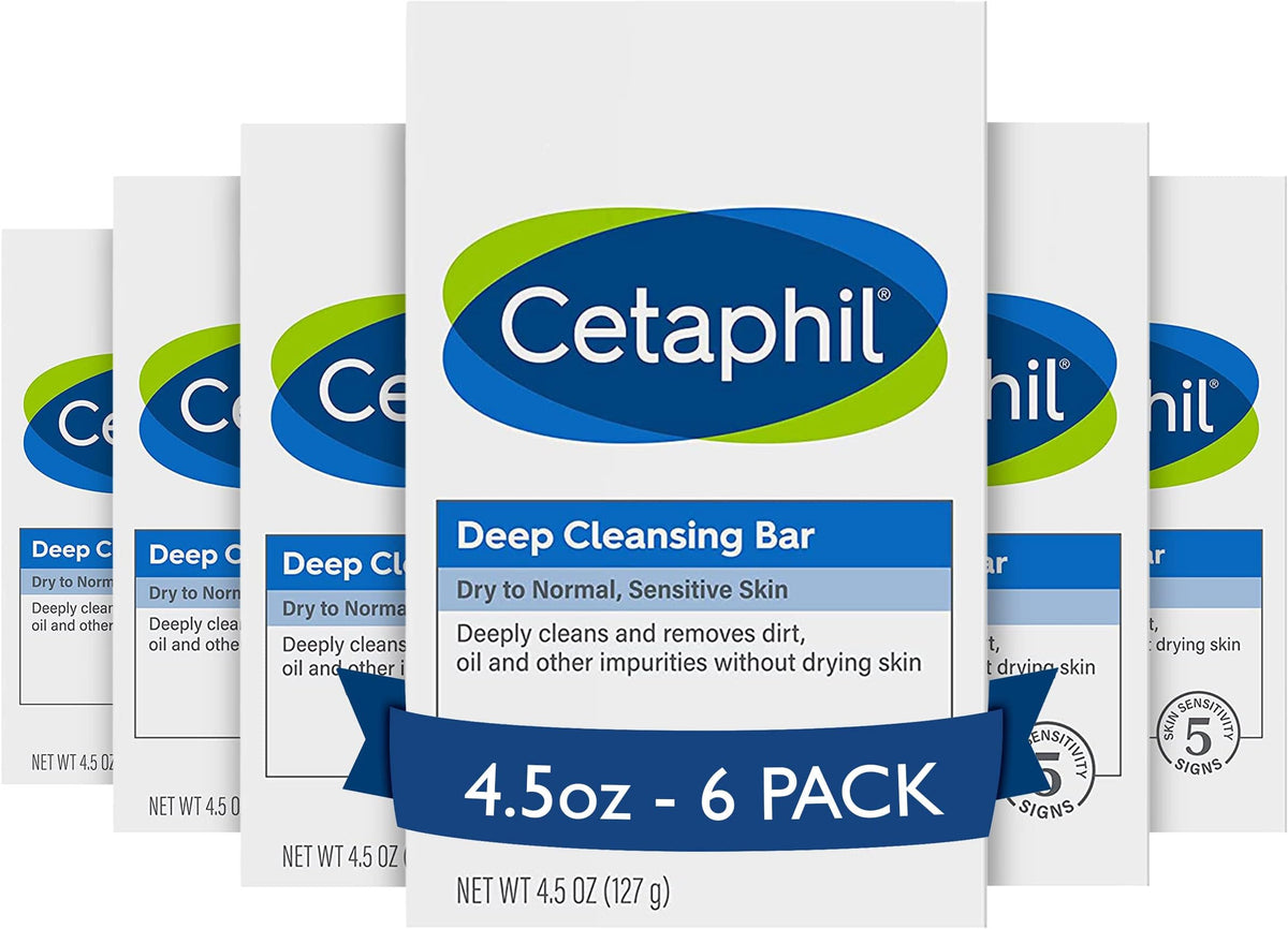 Cetaphil 4.5 oz Deep Cleansg 3 pk product image 1