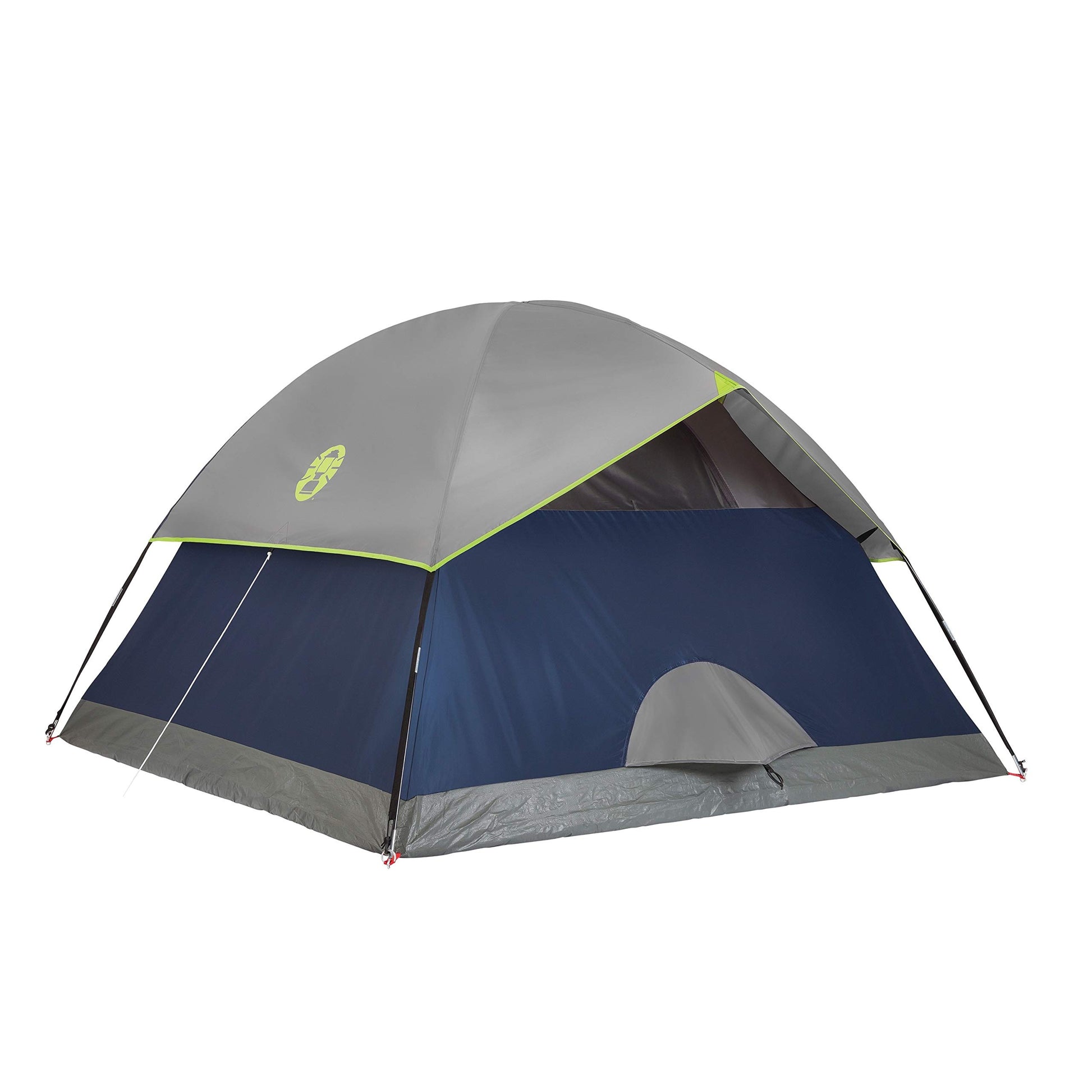 Coleman Sundome 4-Person Tent with Rainfly, Weatherproof Tent Sets Up in 10 Mins