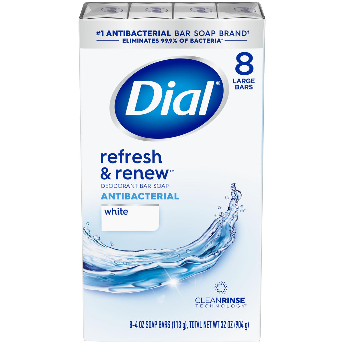 Dial Soap 4 oz 4/8pk White product image 1