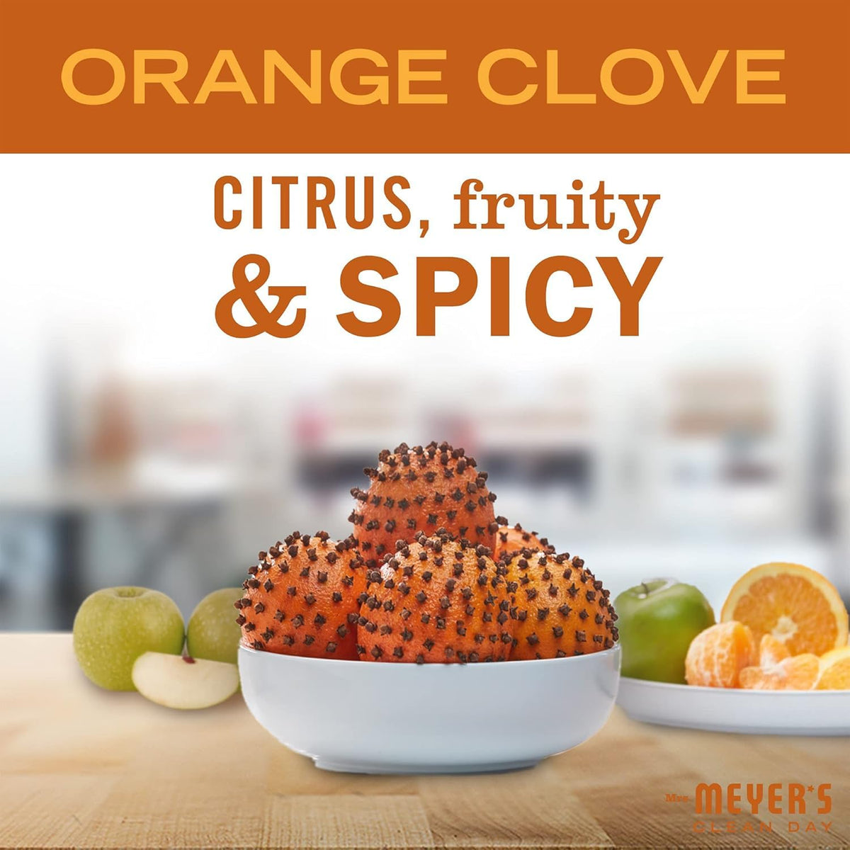Mrs. Meyer's 12.5 Oz (Orange Clove + Snow Drop)