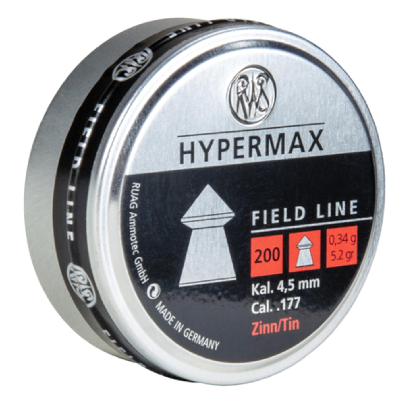 Umarex RWS HyperMAX Extreme Velocity Field Line Alloy Pellet Gun Pellets