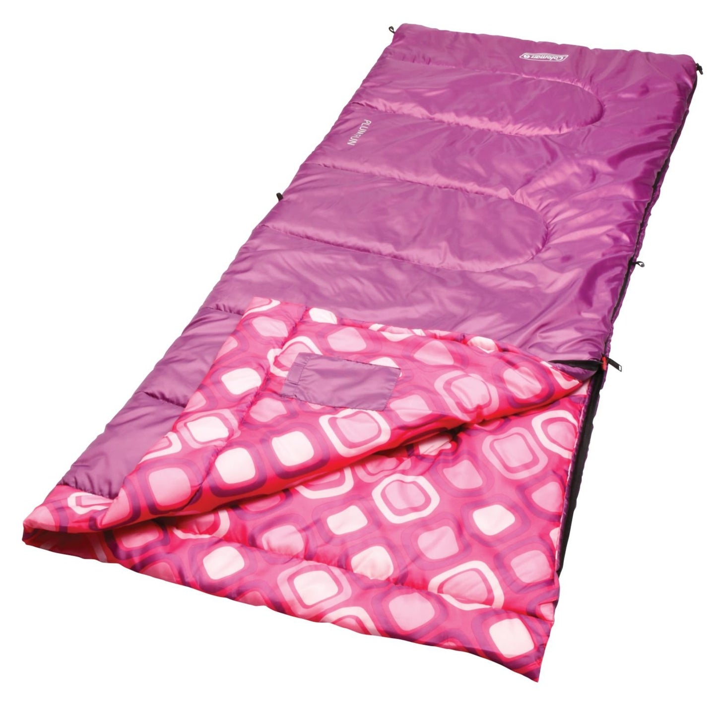 Coleman Kids 45°F Sleeping Bag for Children up to 5ft 5in Tall, Lightweight & Warm Sleep Sack for Indoor/Outdoor Use, Machine Washable