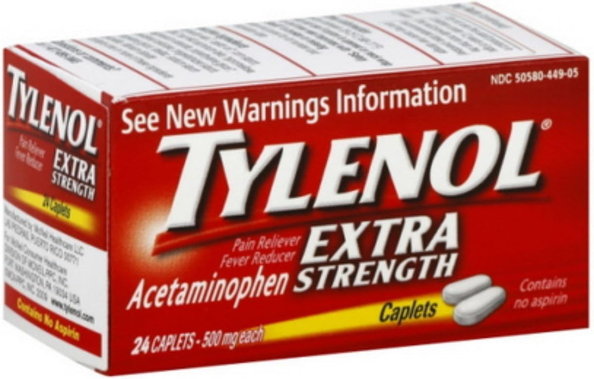 Tylenol Caplet X-s 24's product image 1