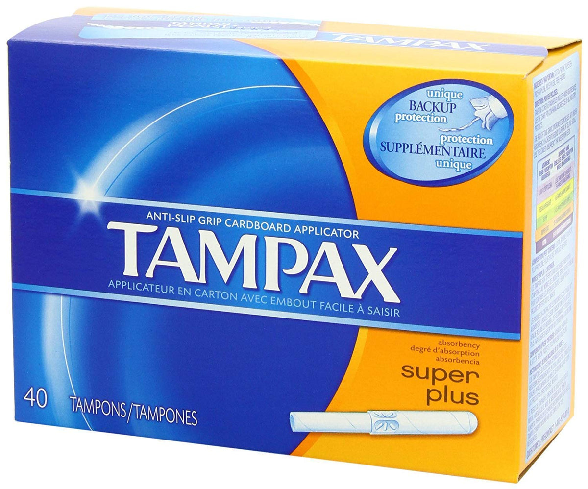 Tampax 40's Regular Flushable product image 1