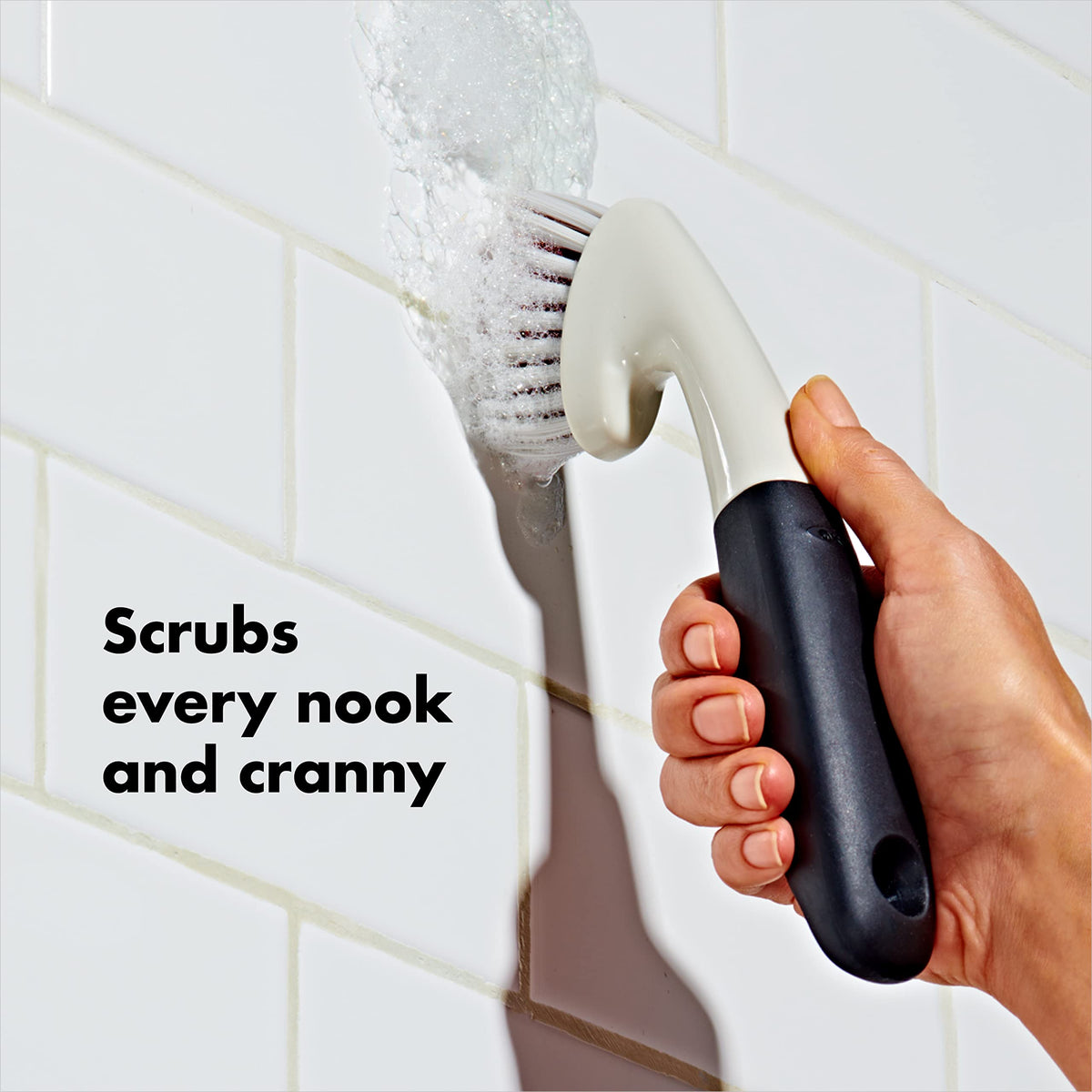 OXO Good Grips Grout Brush,White