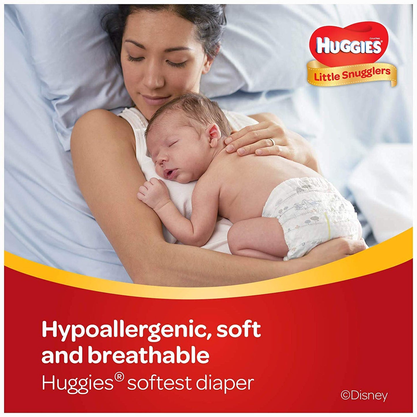 Huggies Little Snugglers Baby Diapers, Size Newborn, 132 Count, GIANT PACK (Packaging may Vary)