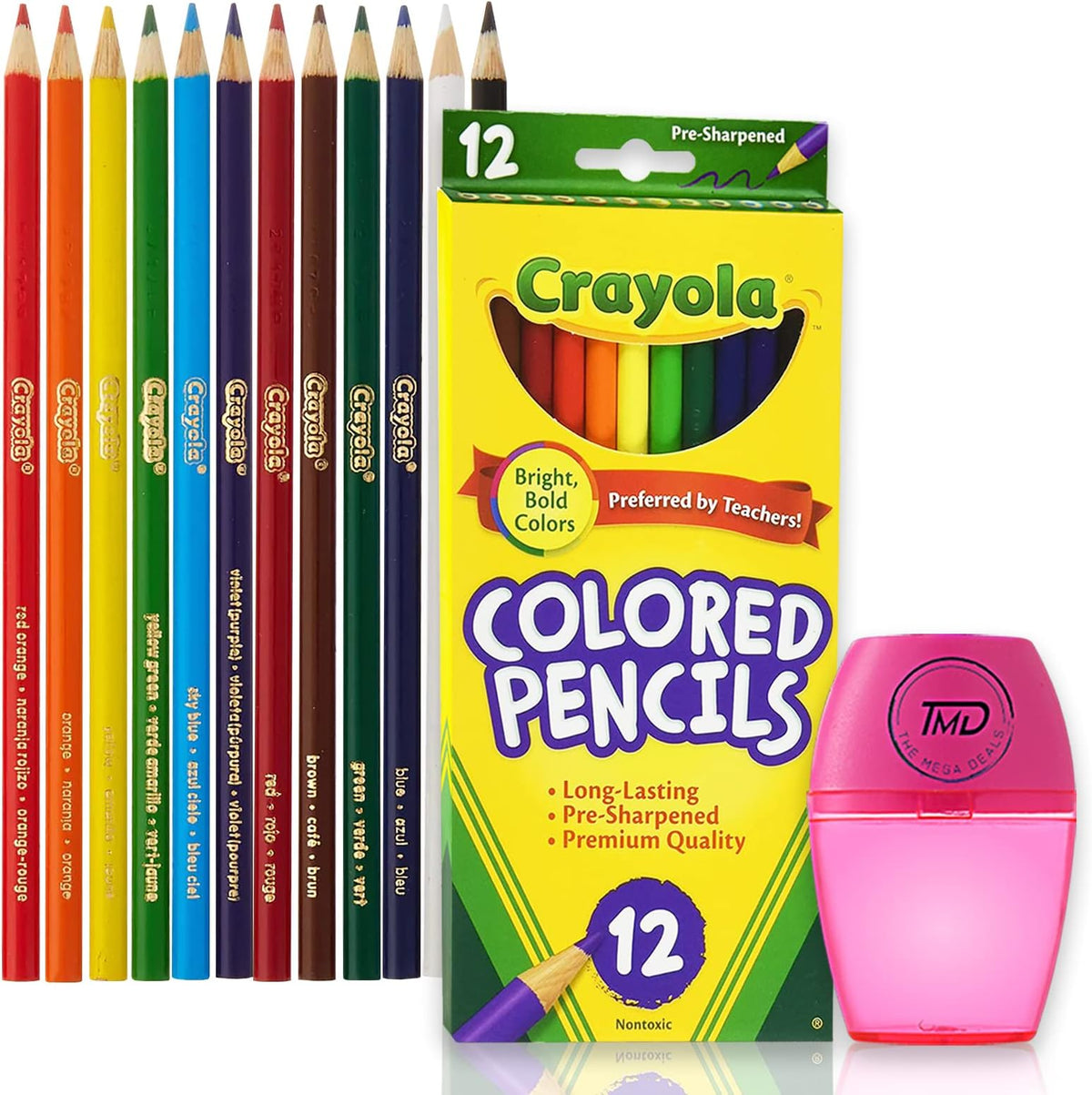 Crayola Color Pencil 12 ct Brite product image 1
