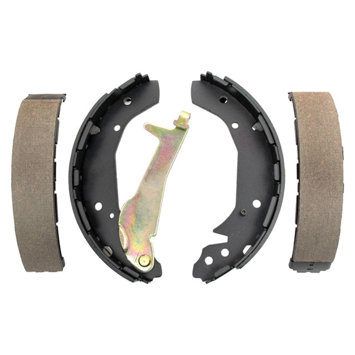 ACDelco Gold 17800B Bonded Rear Drum Brake Shoe Set