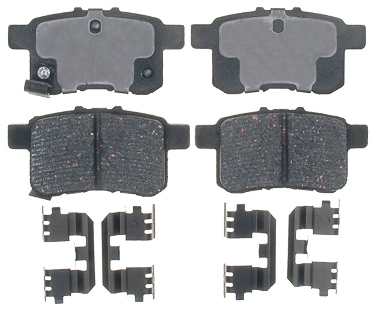 ACDelco Gold 17D1336CH Ceramic Rear Disc Brake Pad Set
