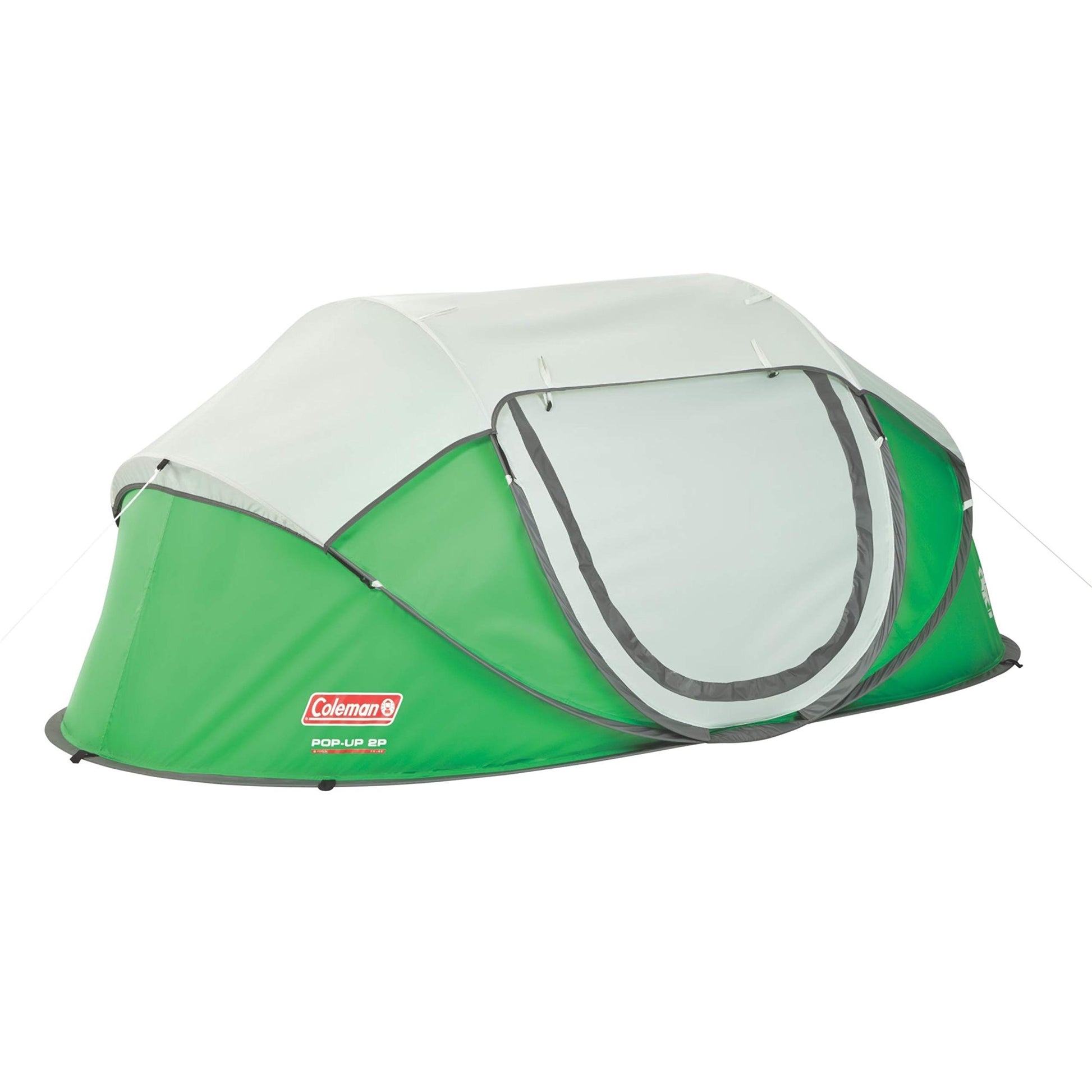 Coleman Pop-Up Instant Tent Sets Up in 10 Seconds, Portable & Lightweight 2/4 Person Weatherproof Camping Tent with Adjustable Rainfly