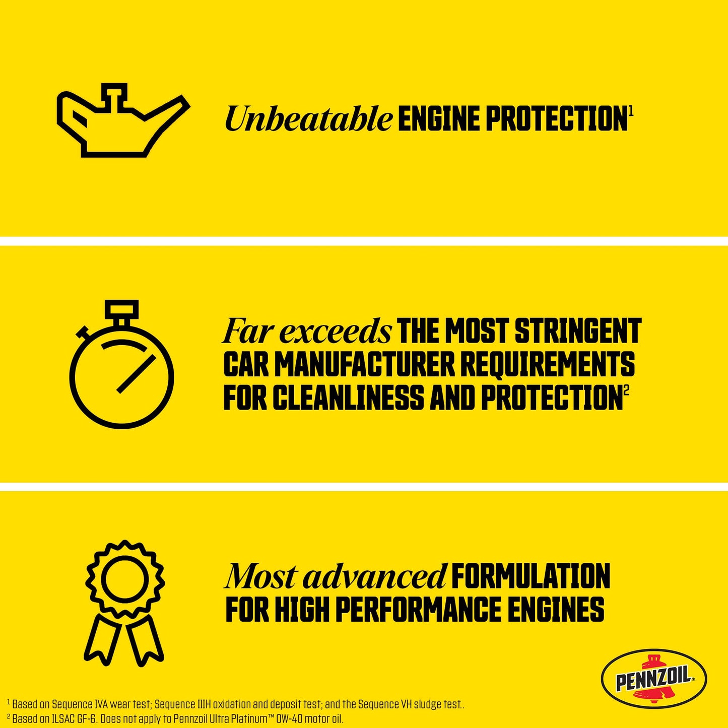 Pennzoil Ultra Platinum Full Synthetic 5W-30 Motor Oil, 1 Quart