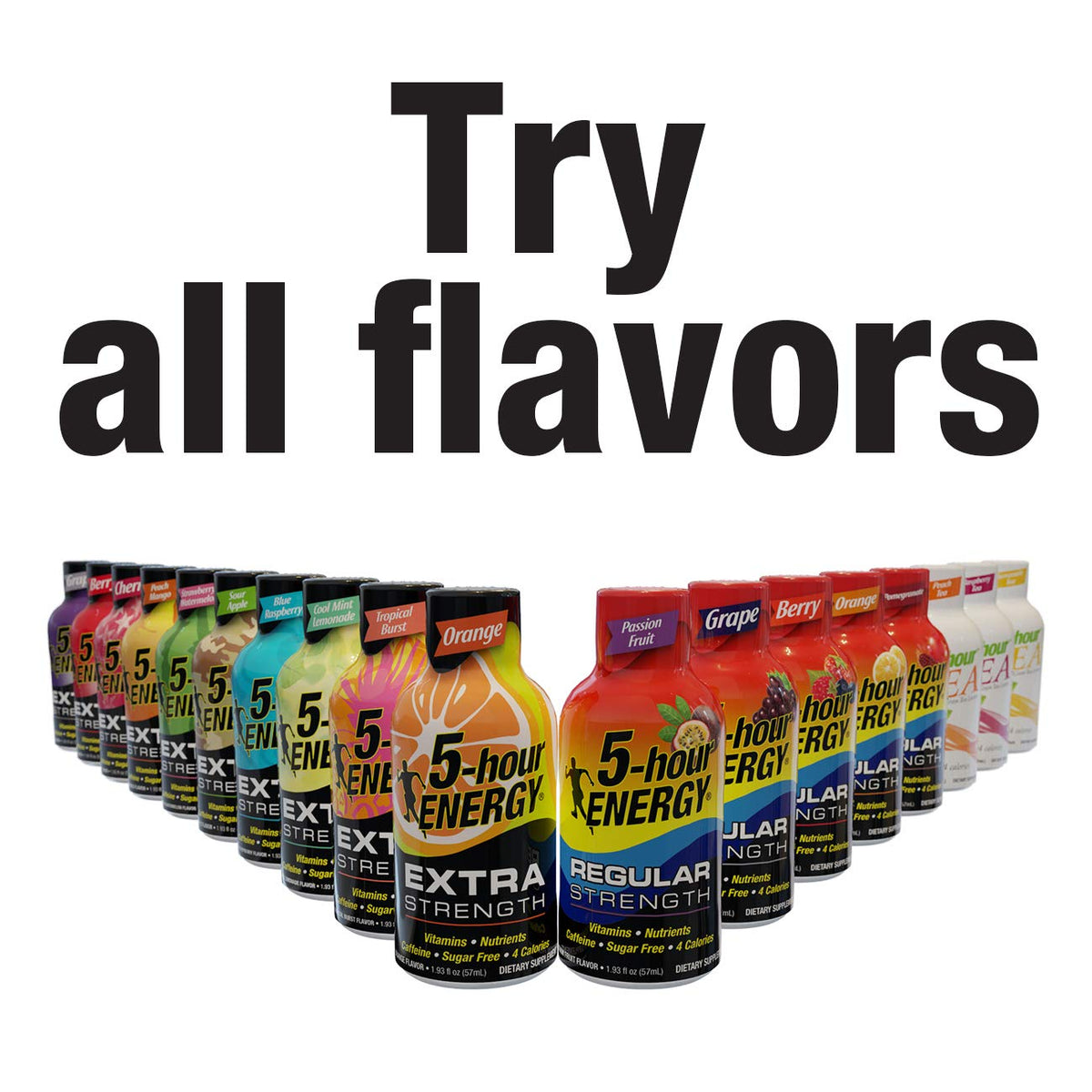 5-hour ENERGY Shot, Regular Strength Berry, 1.93 Ounce, 24 Count