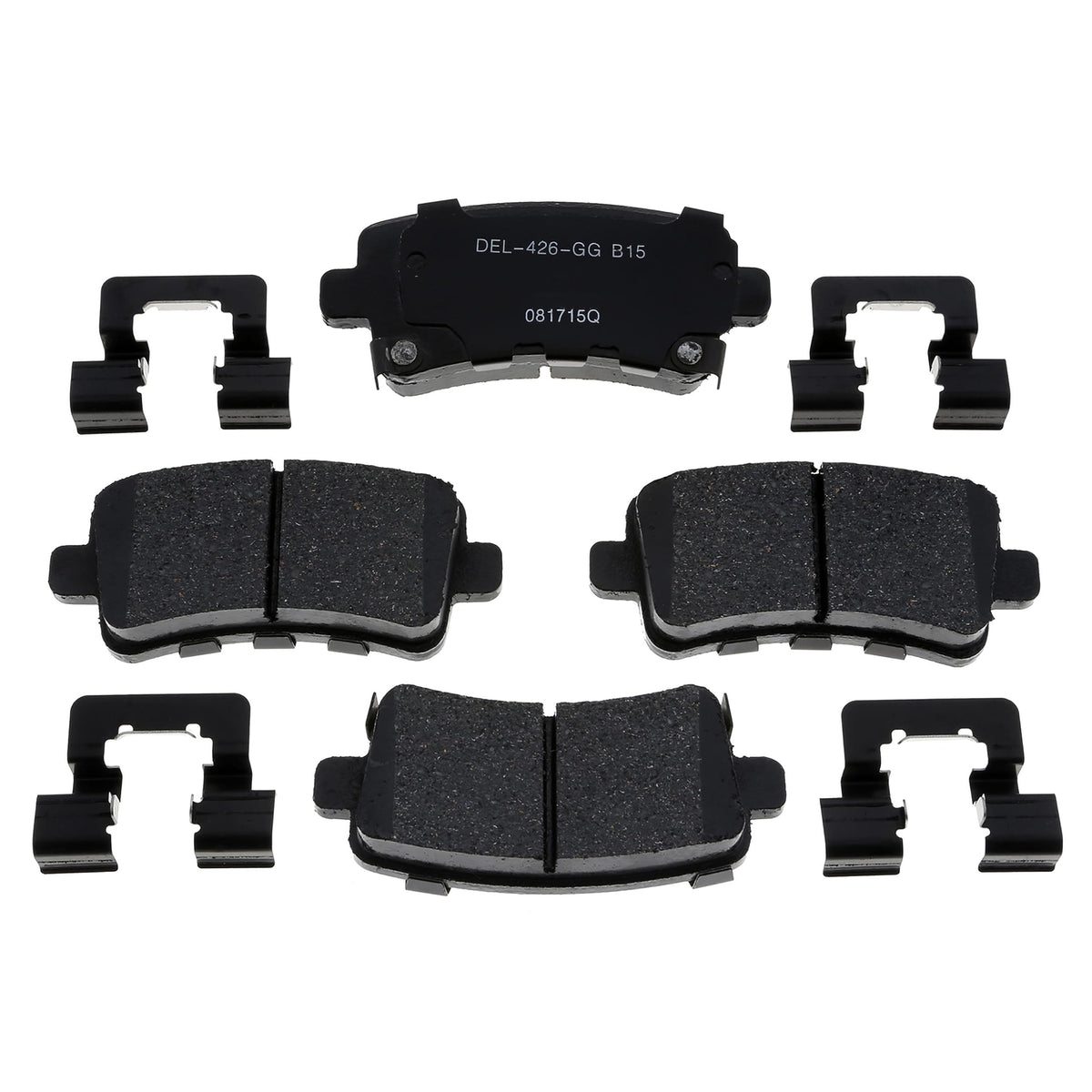 ACDelco Gold 17D1430ACH Ceramic Rear Disc Brake Pad Set
