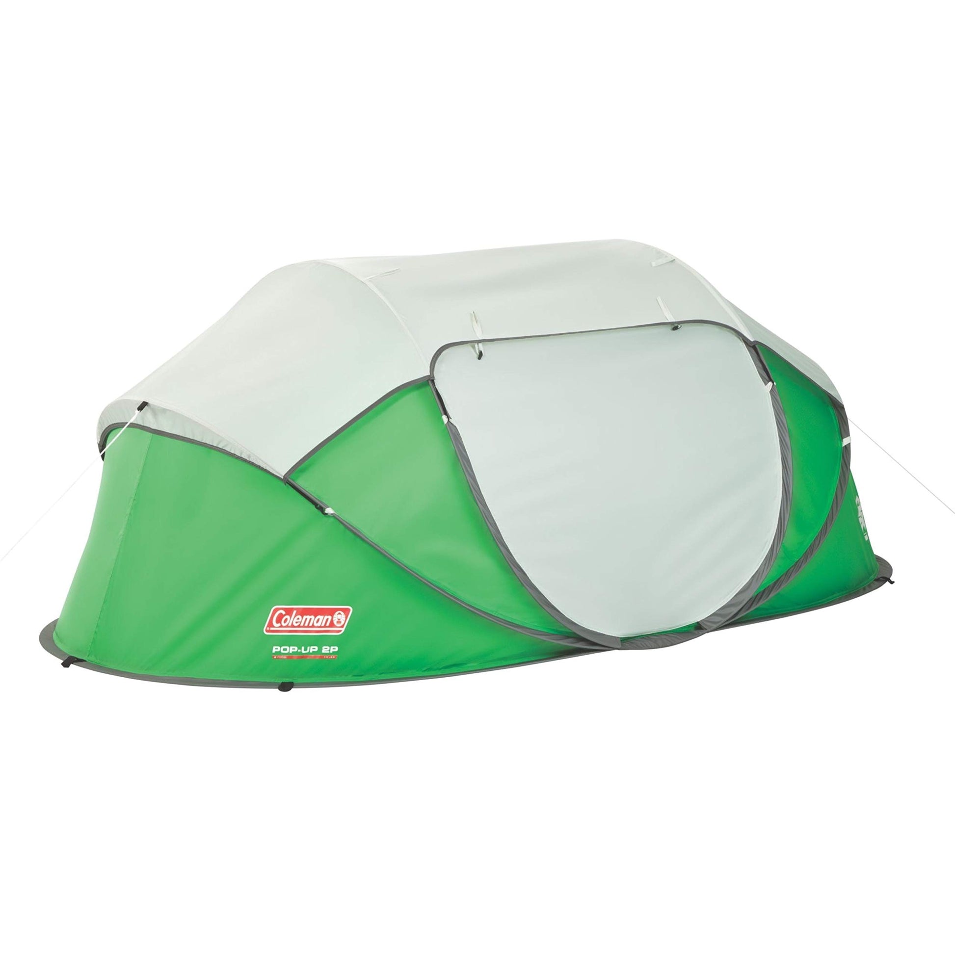 Coleman Pop-Up Instant Tent Sets Up in 10 Seconds, Portable & Lightweight 2/4 Person Weatherproof Camping Tent with Adjustable Rainfly