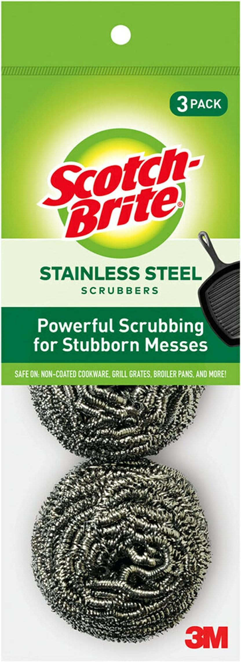 Scotch Brite Stnls Steal Scrb 3 product image 1