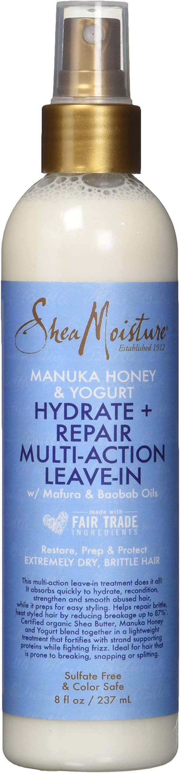 Shea Moisturizer 8 oz Manuka L/i Multi product image 1