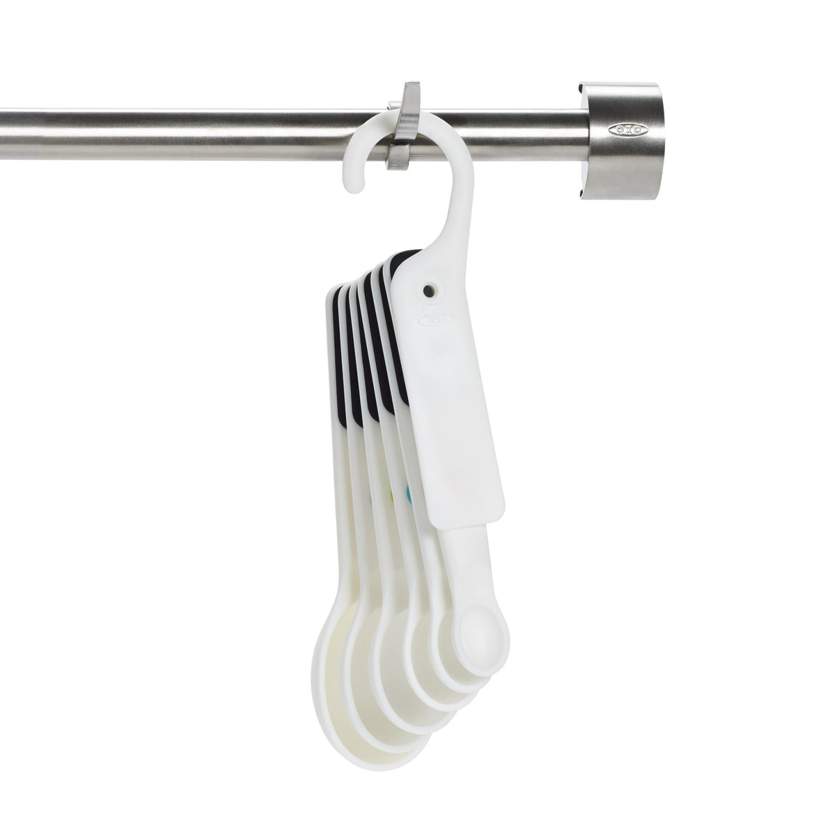 OXO 7 Piece Good Grips Measuring Spoons Set,White