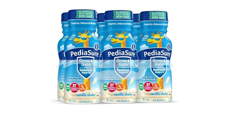 PediaSure 8 oz Vanilla 6pks Cs4 product image 1