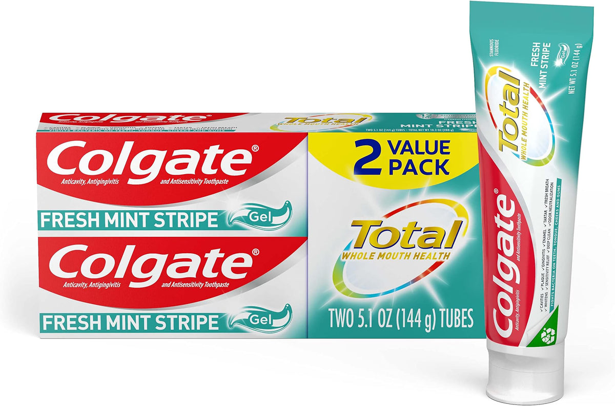 Colgate Total 5.1 oz Mnt Stripe product image 1