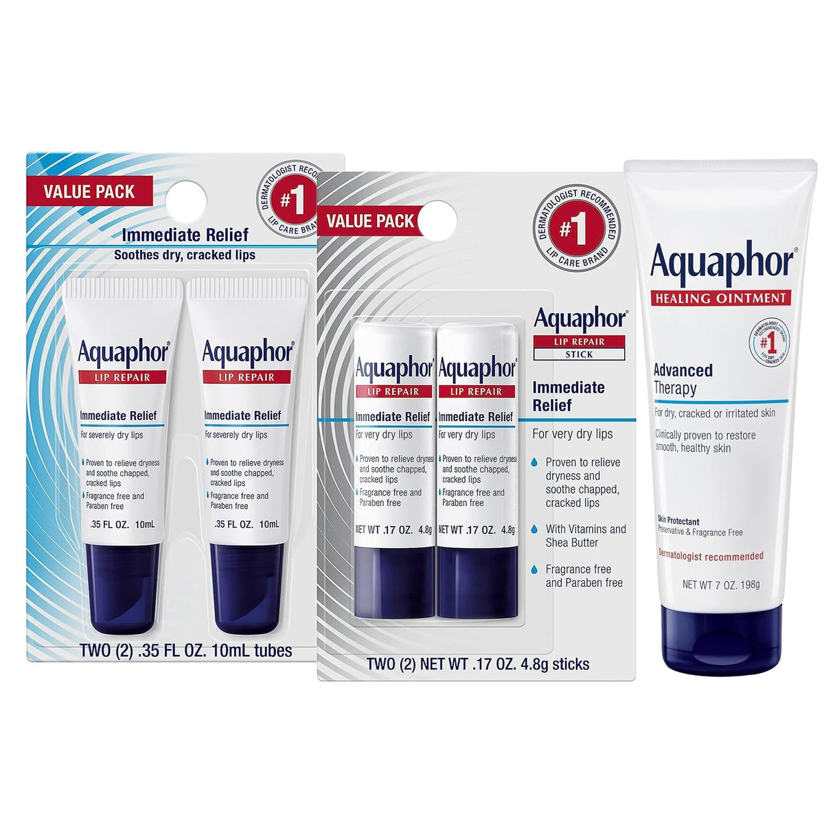 Aquaphor Lip Repair Stk 2pk/.17 product image 1