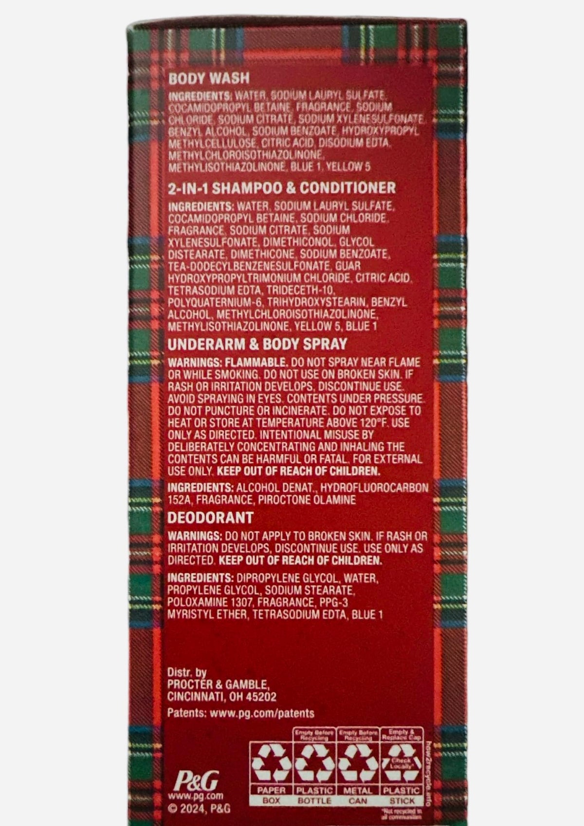 Old Spice BearGlove 3 piece gift set