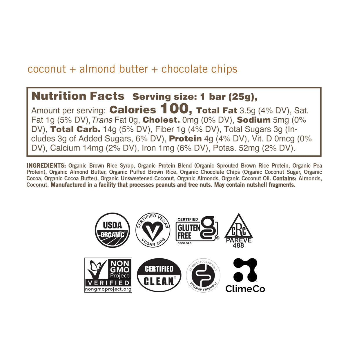 GoMacro MacroBar Mini Organic Vegan Protein Bars, Variety Pack, 0.9 Oz, 24 Count