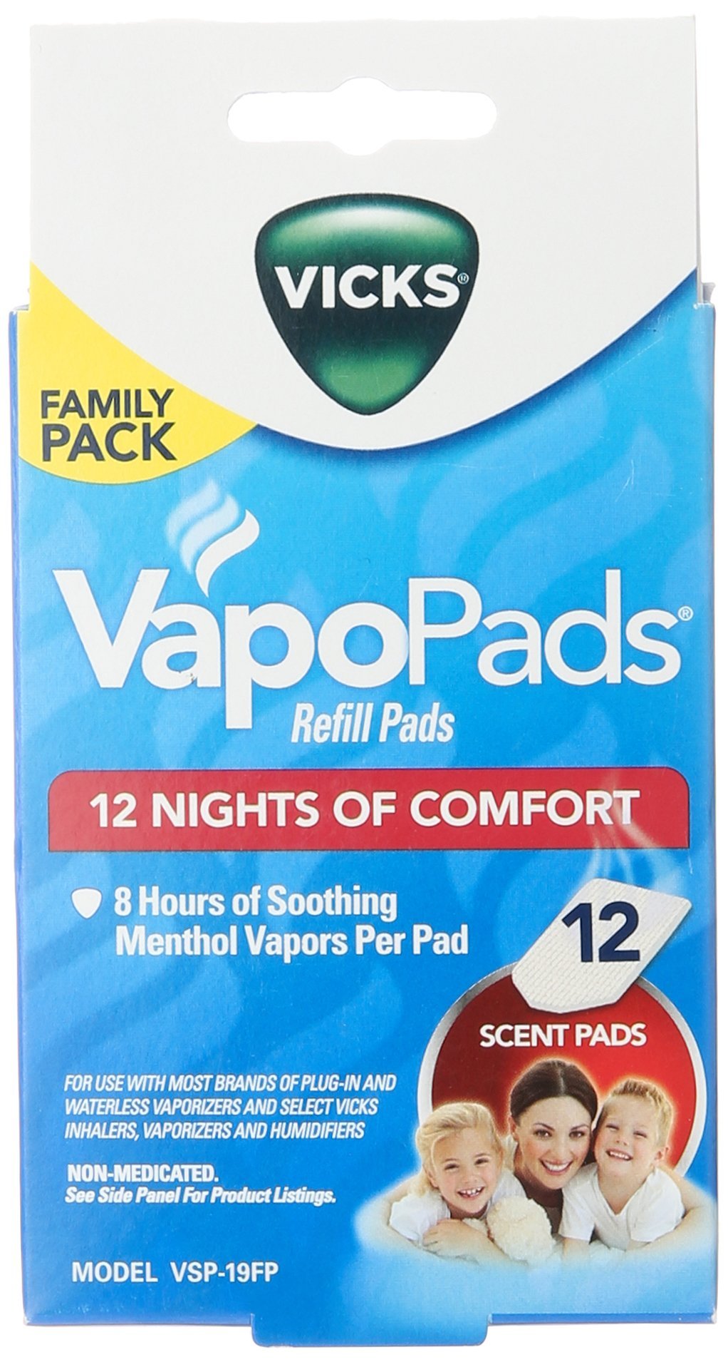 Vicks Menthol Vapopads 12 ct product image 1