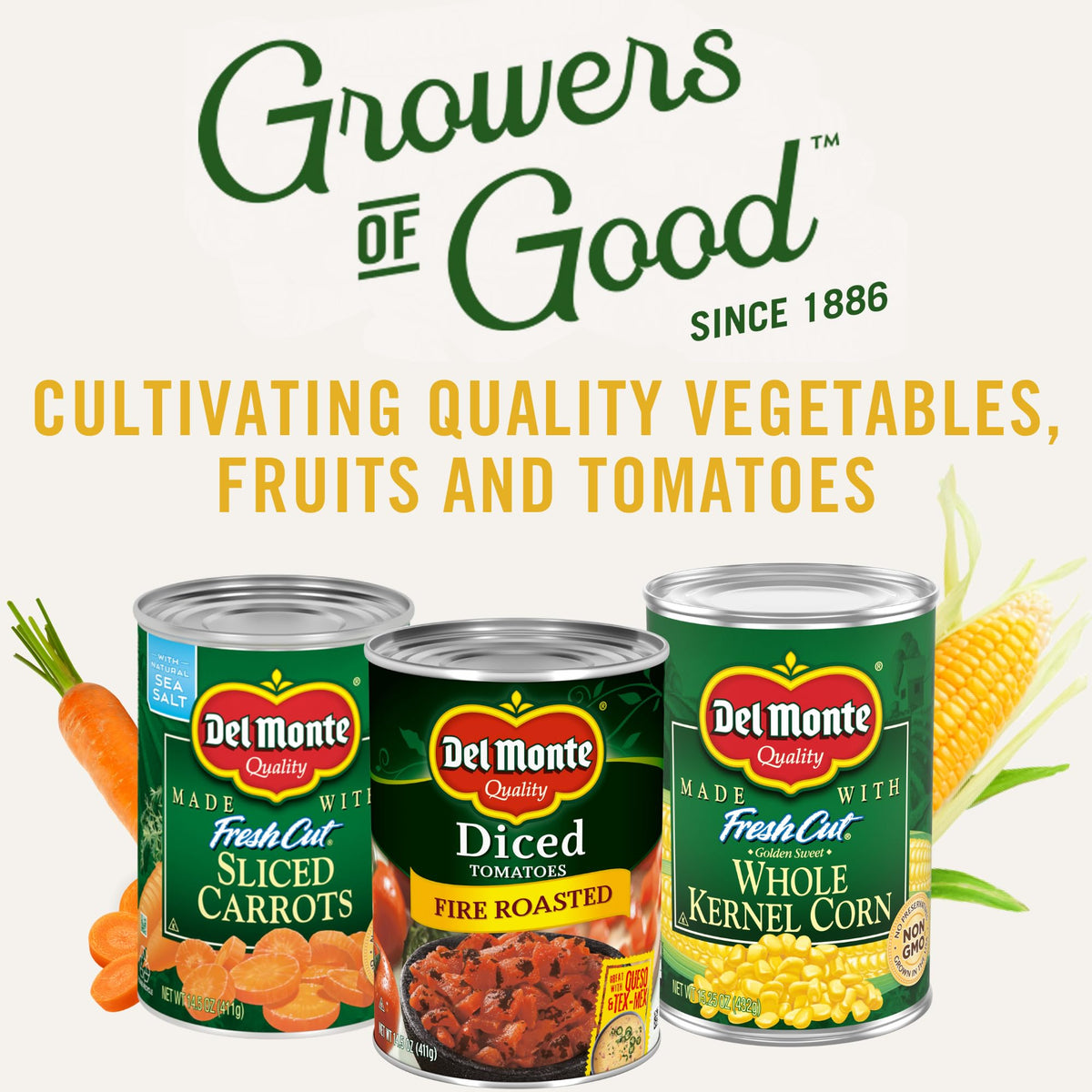Del Monte Canned Diced Tomatoes, 14.5 Ounce (Pack of 12)