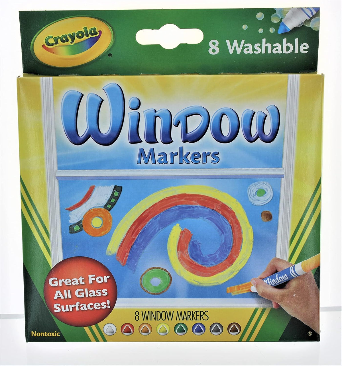 Crayola Wash Window Markers 8 ct product image 1