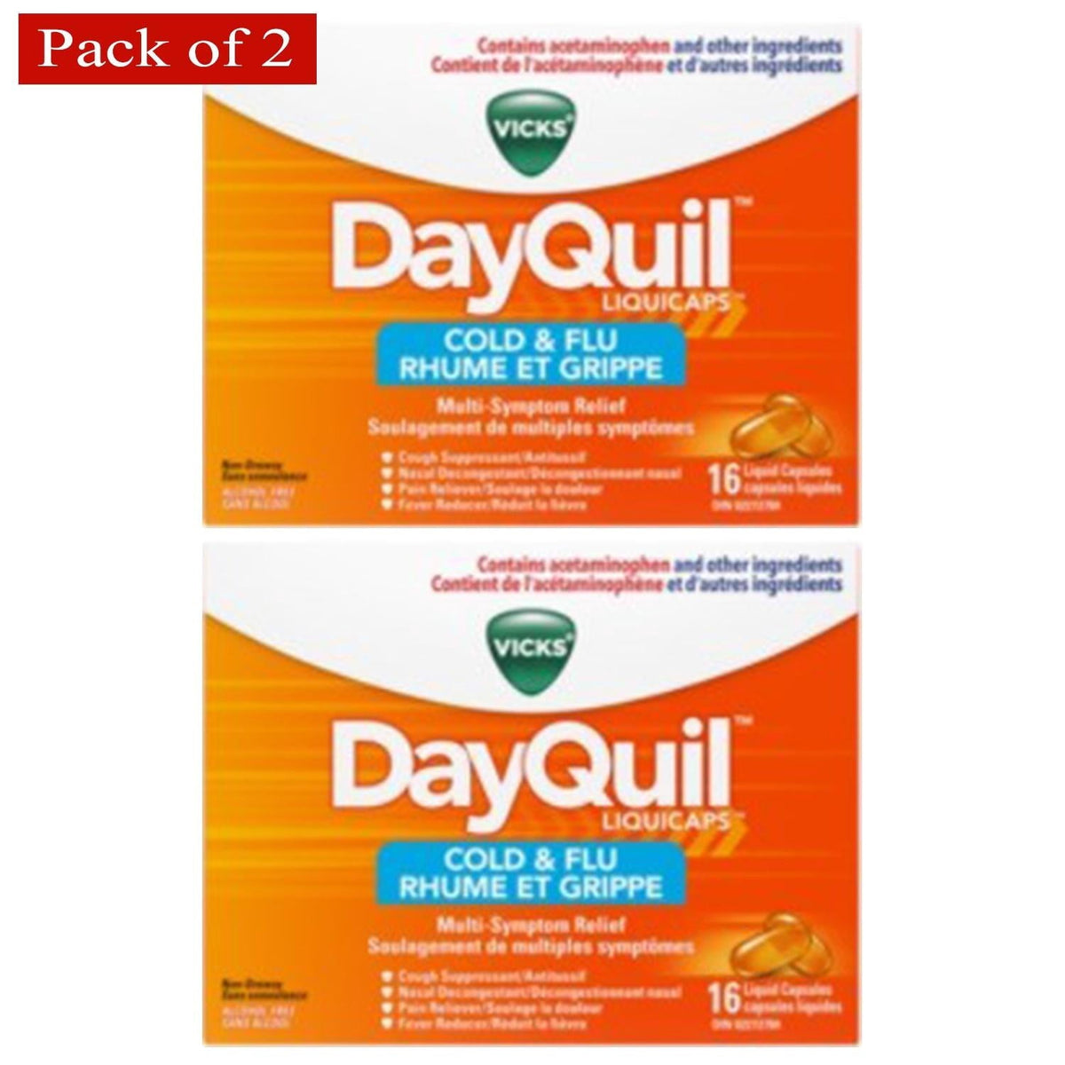 Dayquil Liquicaps 16 ct product image 1