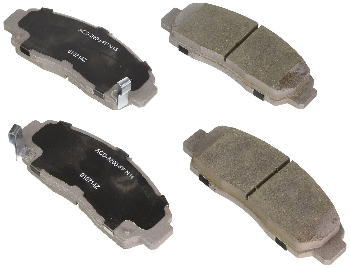 ACDelco Advantage 14D787CH Ceramic Front Disc Brake Pad Set
