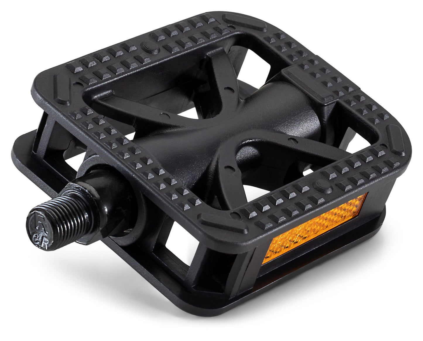 Schwinn Universal Composite Bike Pedals, Fits Most Adult Bikes for Men and Women, with 1/2-inch and 9/16-inch adaptors, Universal Fit Bike Pedal Replacement