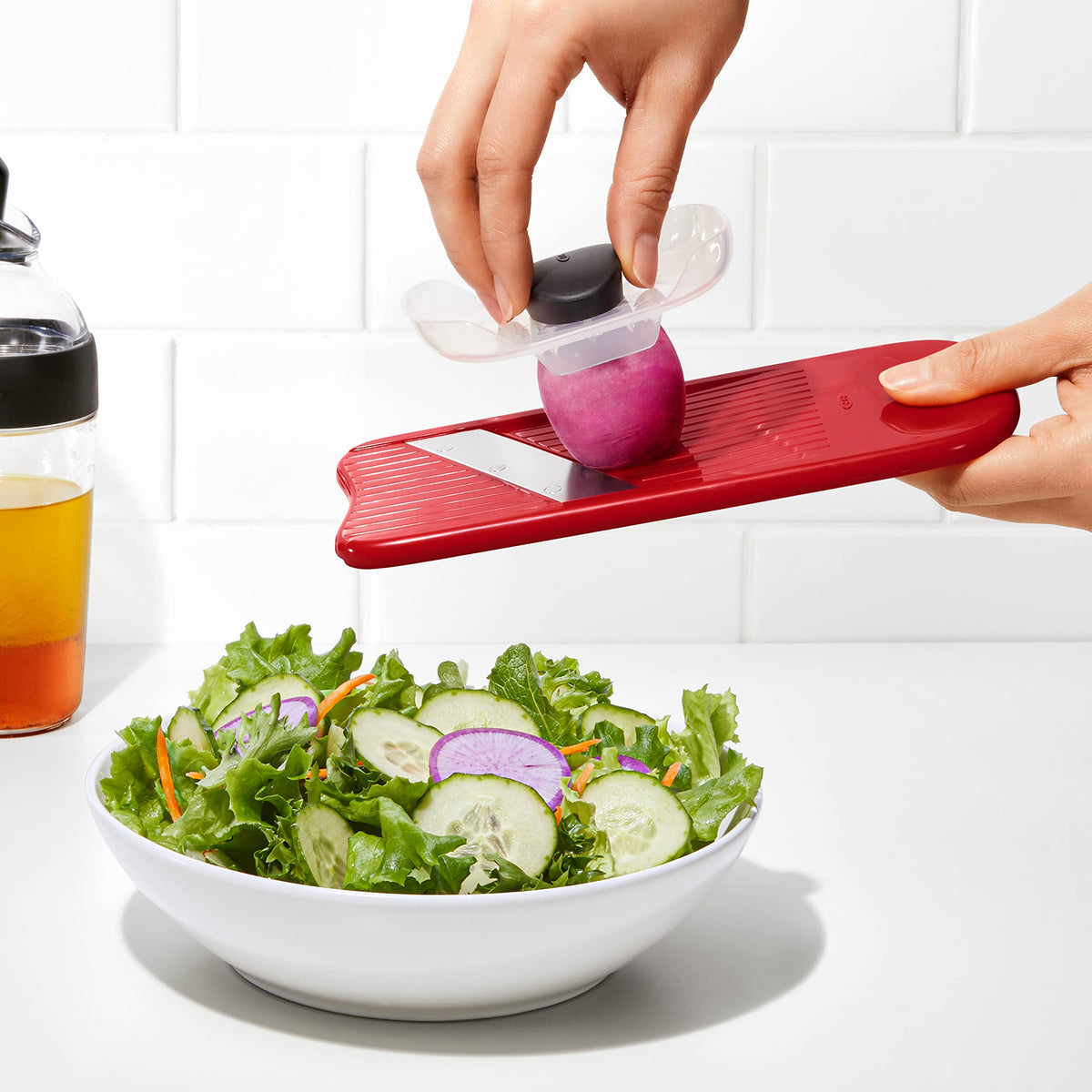 OXO Good Grips Complete Grate & Slice Set - NEW, White