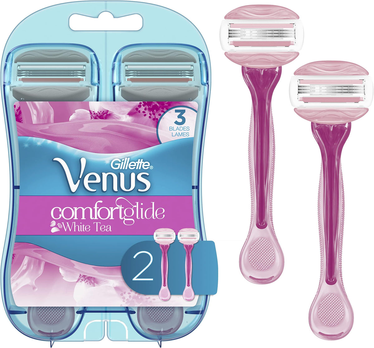 Gillette Venus Whte Tea Disp 2 ct product image 1