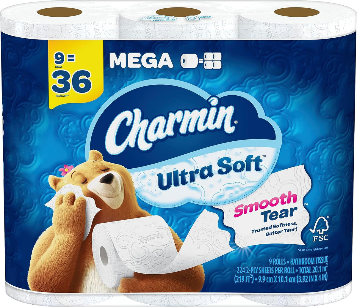 Charmin Ultra T/p 9 Mega 224 ct product image 1