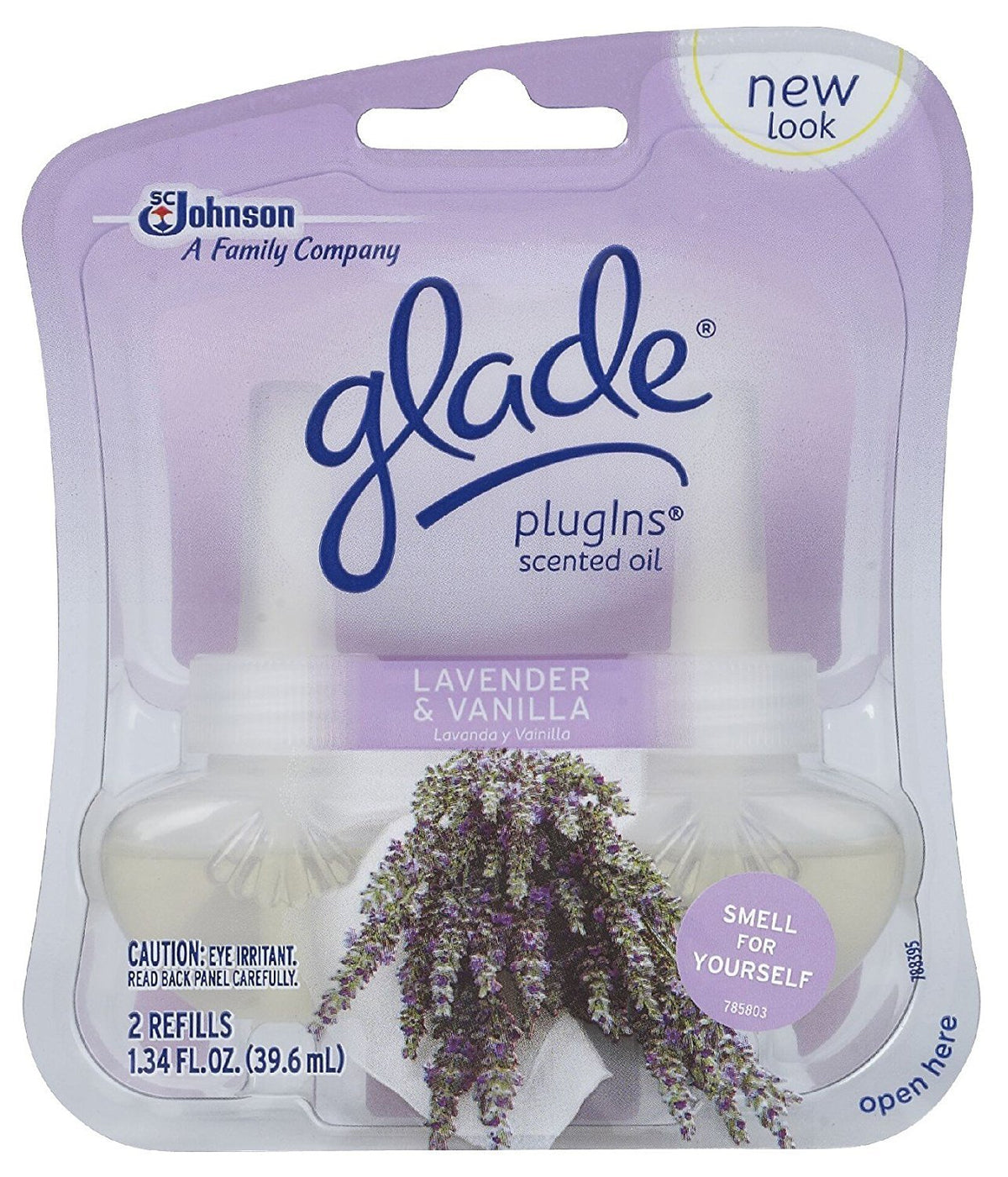 Glade 70031 Lavender & Vanilla Glade® PlugIns® Scented Oil Refills