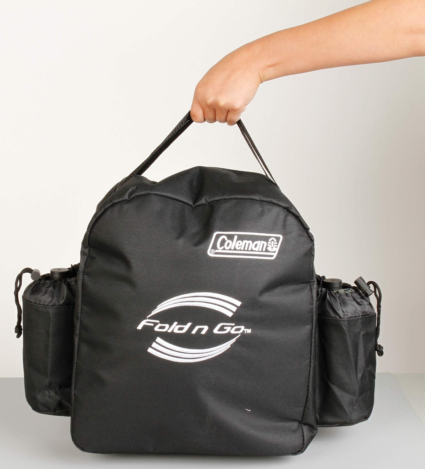 Coleman Fold ‘N Go Grill & Stove Protective Carry Case, Padded Carry Case with Durable Handles & Drawstring Pouches for Storage & Travel, Fits Fold ‘N Go Stoves