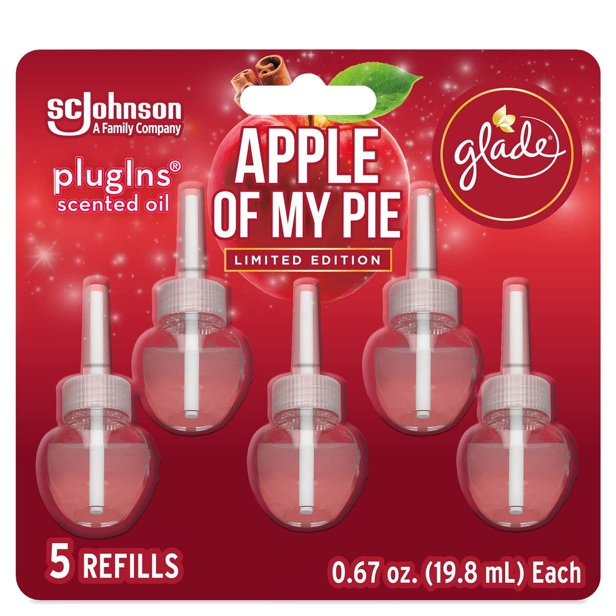 Glade PlugIns Apple of My Pie, 5 Count