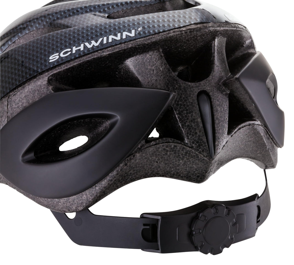 Schwinn Thrasher Bike Helmet for Adult Men Women Age 14+ with Suggested Fit 58-62cm, Lightweight with Adjustable Side and Chin Strap, No Light, Carbon