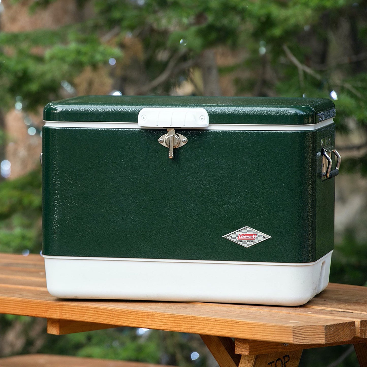 Coleman Cooler | Steel-Belted Cooler Keeps Ice Up to 4 Days | 54-Quart Cooler for Camping, BBQs, Tailgating & Outdoor Activities