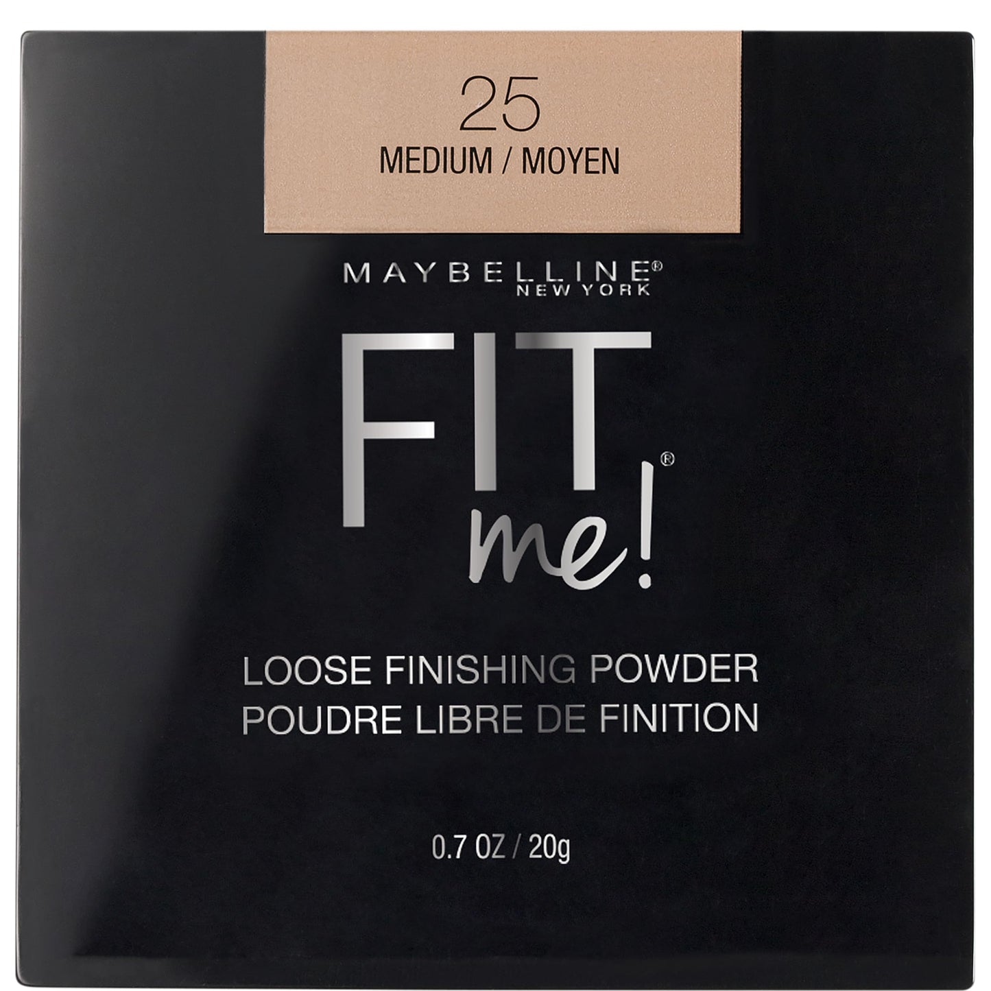 Maybelline Fit Me Loose Setting Powder, Face Powder and Finishing Makeup, Medium, 1 Count
