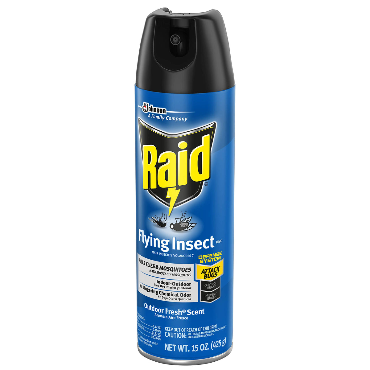 Raid Flying Insect Killer, 15 OZ (Pack - 12)