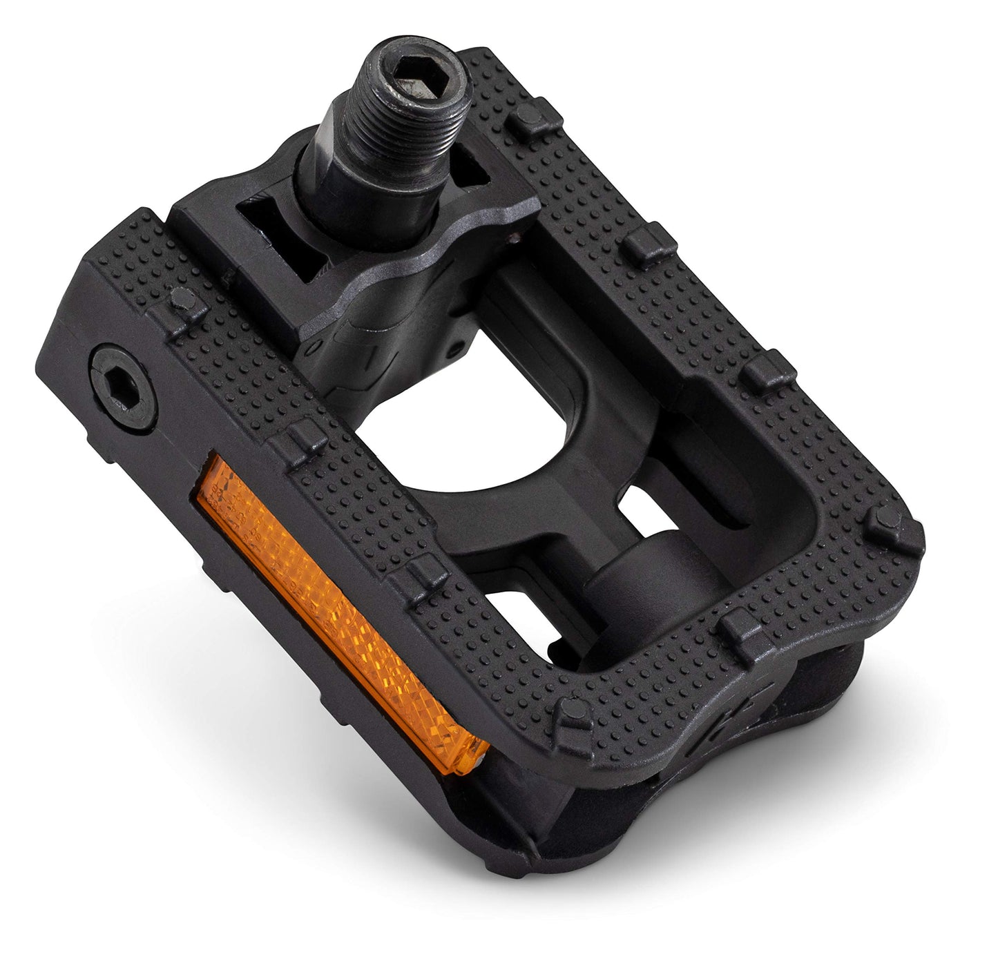 Schwinn Foldable Lightweight Composite Bike Pedals, Fits Most Adult Bikes for Men and Women, 9/16 Inch Compatible, One Pair, Bike Pedal Replacement, Black