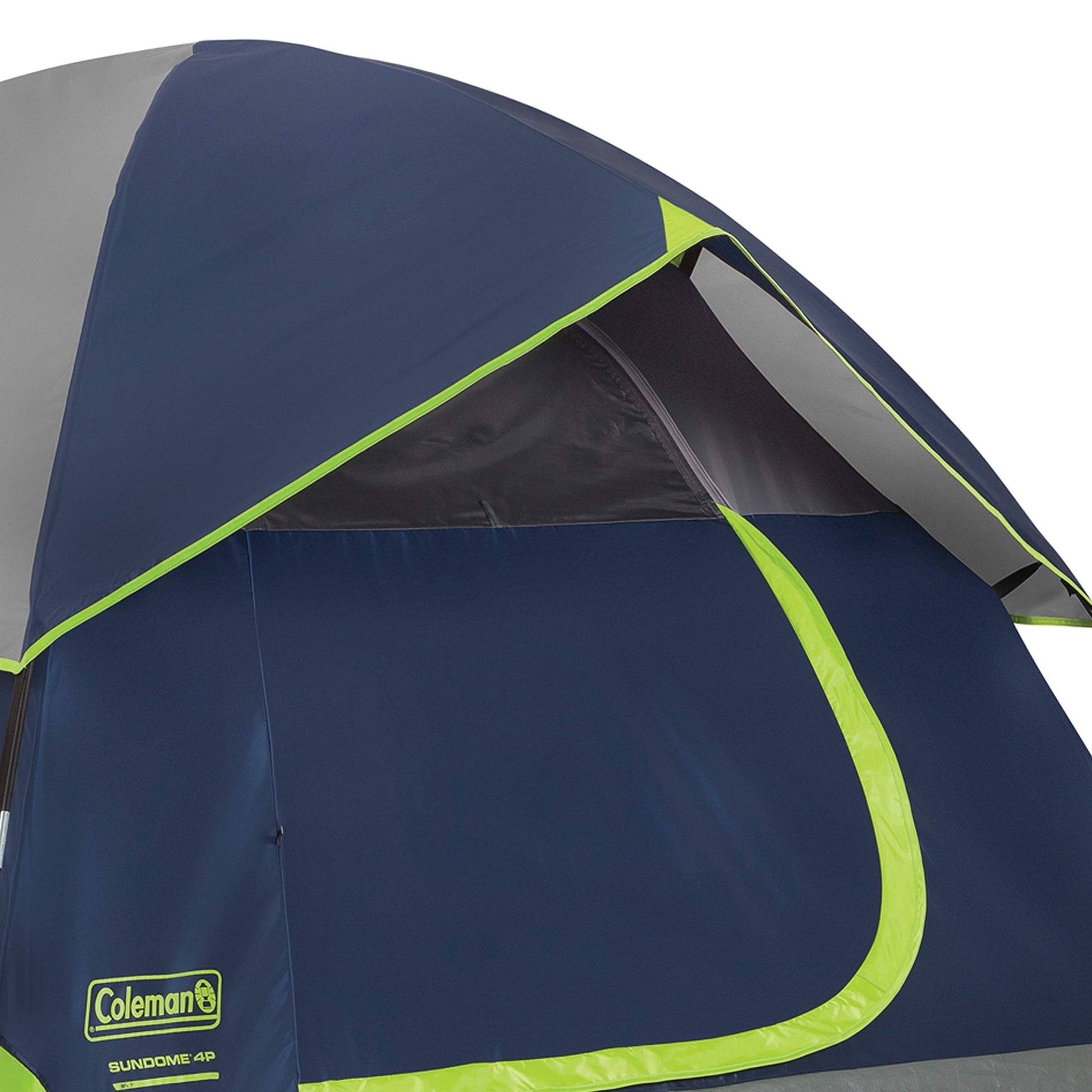 Coleman Sundome 4-Person Tent with Rainfly, Weatherproof Tent Sets Up in 10 Mins