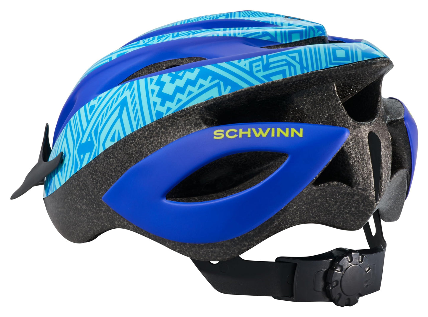 Schwinn Thrasher Bike Helmet, Lightweight Microshell Design, Adult, Blue/Light Blue