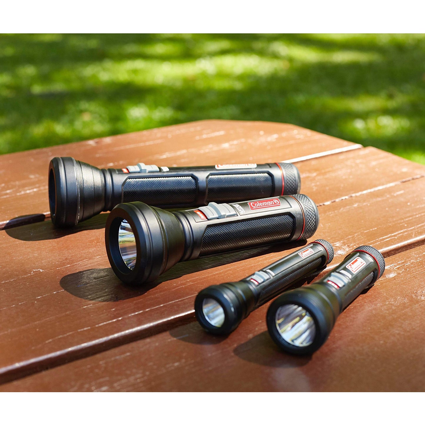 Coleman 625 Lumens LED Flashlight with Enhanced Battery Protection, Water-Resistant, Batteries Last up to 25% Longer Than Other Flashlights, Great for Camping, Power Outage, Emergencies, & More