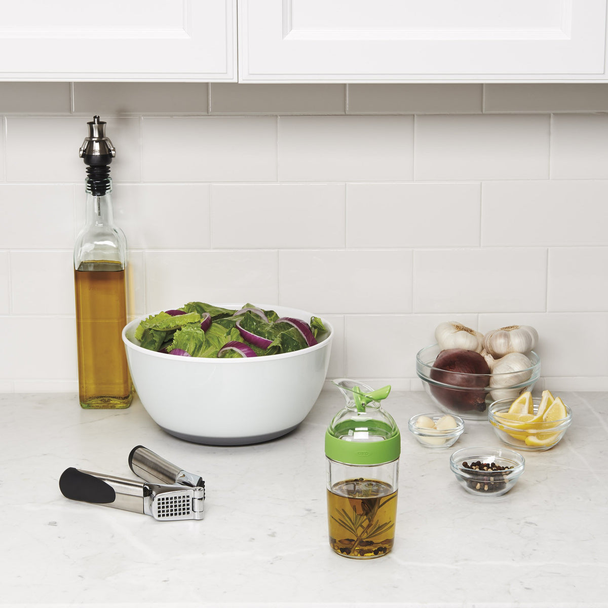 OXO Good Grips Little Salad Dressing Shaker - Green