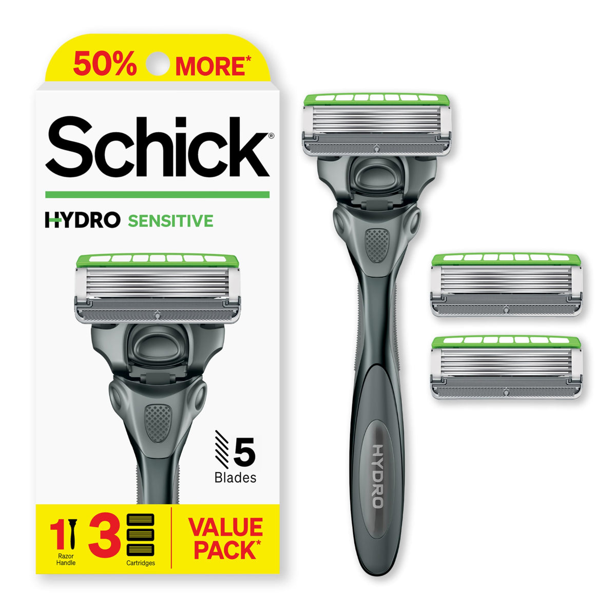 Schick Hydro 5 Sensitive Razor Kit 3 product image 1